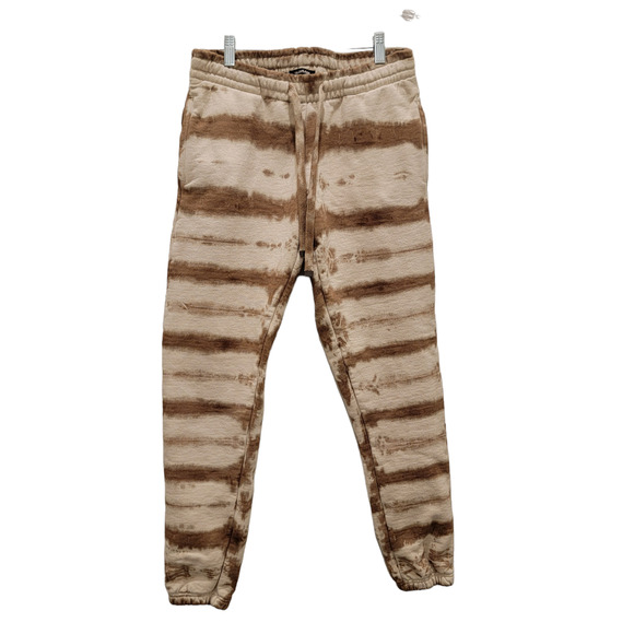 TALENTLESS Other - Talentless Men Tiger Wash Brown Jogger Sweatpant Sz Small Cozy Cabin Athletic